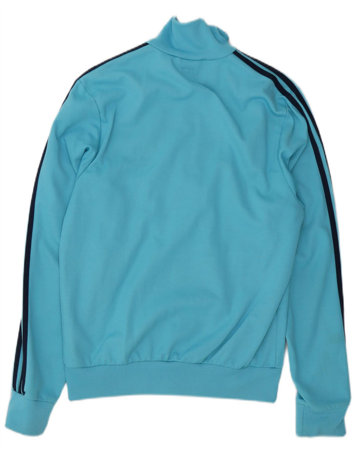 Adidas Træningsdragt til mænd Topjakke Medium Blue Colourblock Bomuld