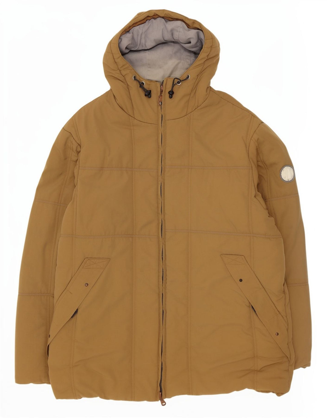 Murphy & Nye Herre hættepolstret jakke UK 42 XL Beige