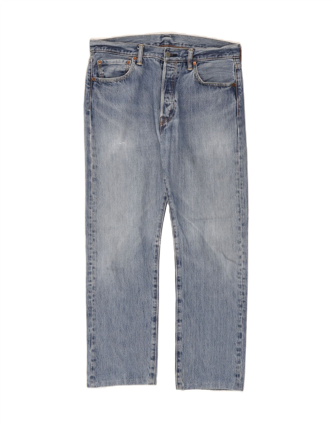 LEVI'S Mens Straight Jeans W34 L29 Blue Vintage Levi's and Second-Hand Levi's from Messina Hembry 