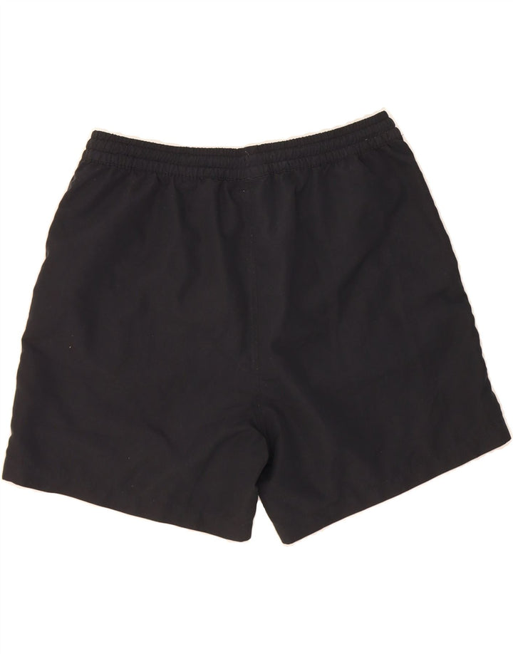 KAPPA Mens Graphic Sport Shorts Large Black Polyester Vintage Kappa and Second-Hand Kappa from Messina Hembry 