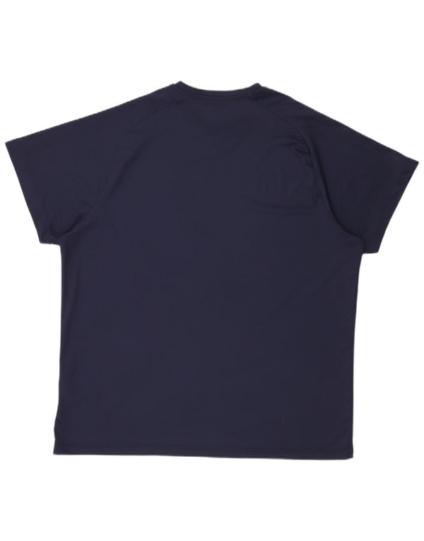 Puma herre T-shirt top 3XL marineblå polyester
