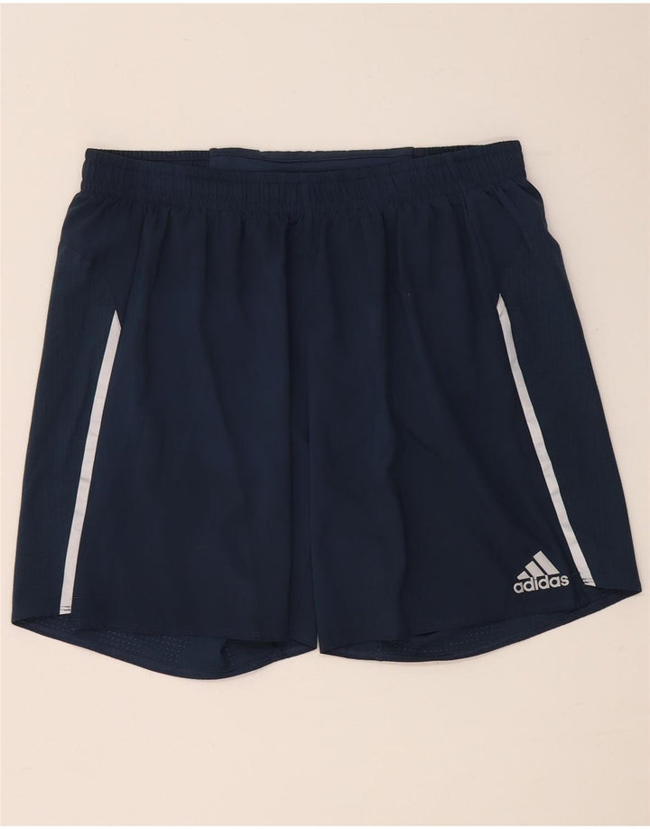Adidas Aeroready Sportsshorts til mænd store marineblå polyester