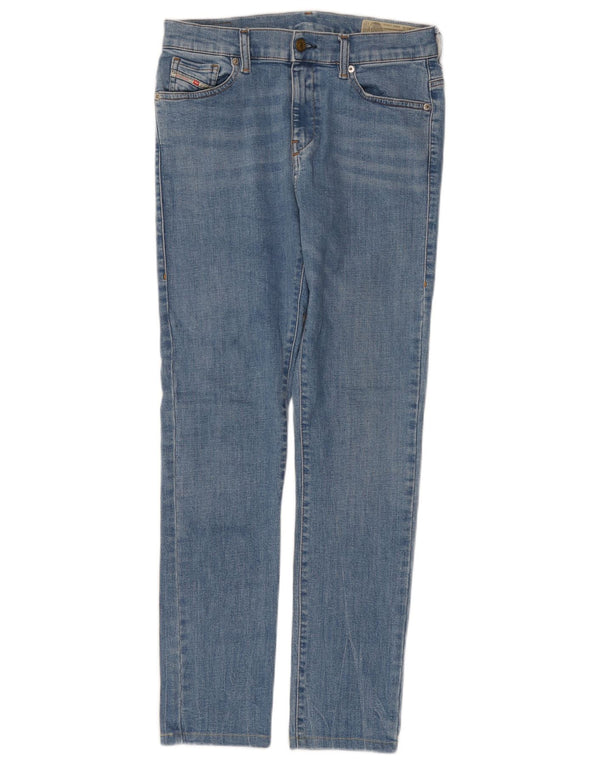 Diesel Dame D-Roisin Regular Waist Super Skinny Jeans W29 L29 Blå Bomuld