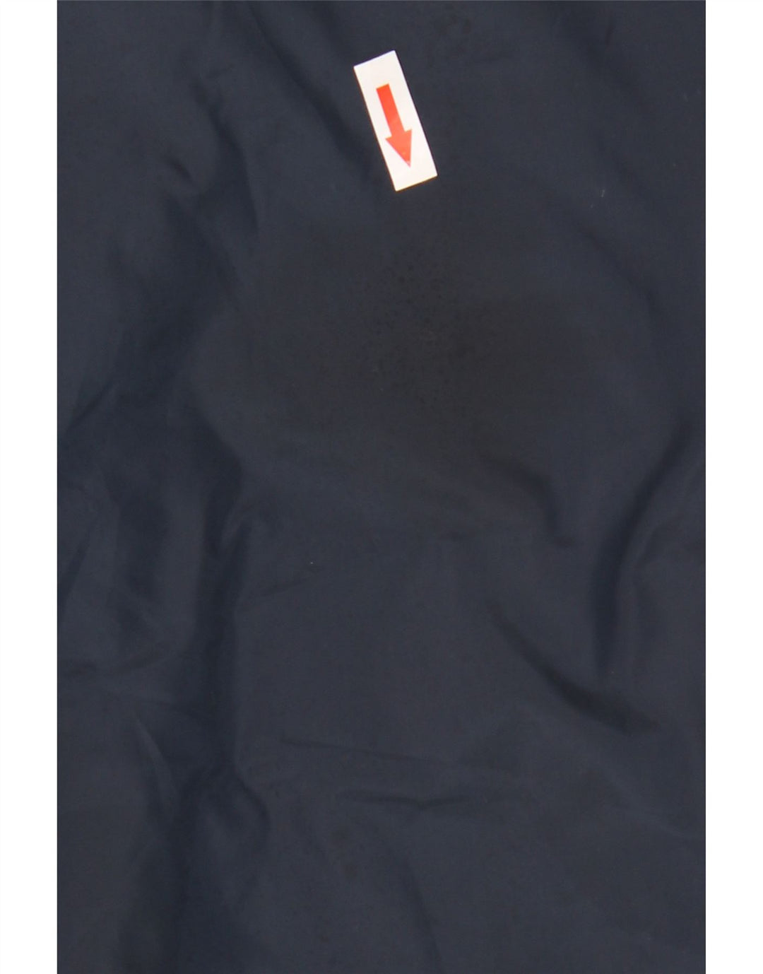 Zara Herre Windbreaker Jacket UK 42 XL Navy Blue Polyester