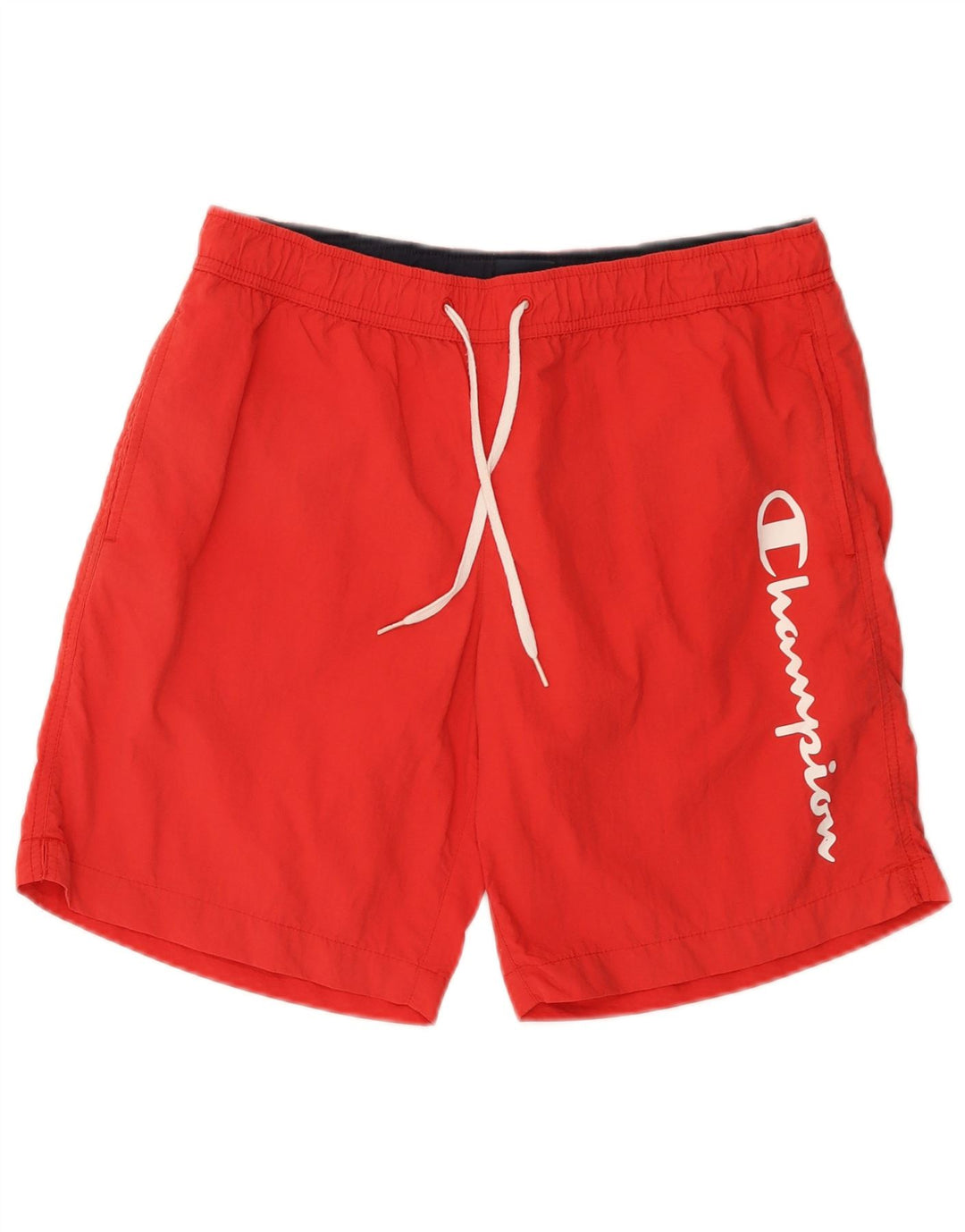 Champion Herre grafiske svømmeshorts Large Red