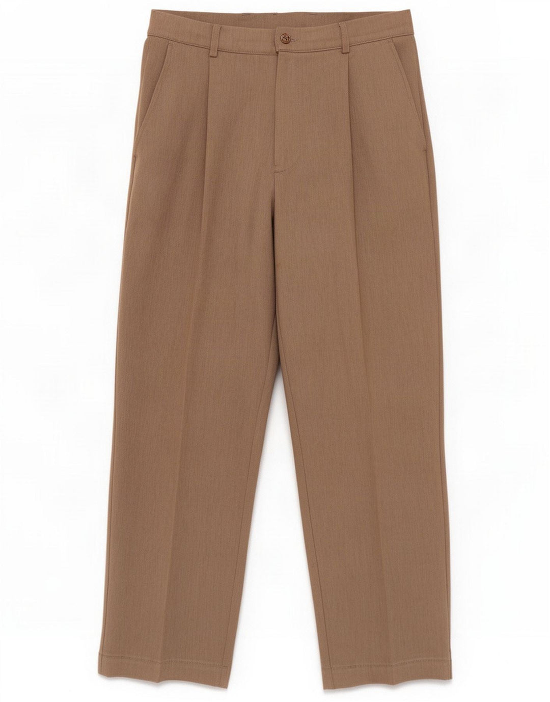 Farah Herre Pegged Chino Bukser W34 L28 Brun Polyester