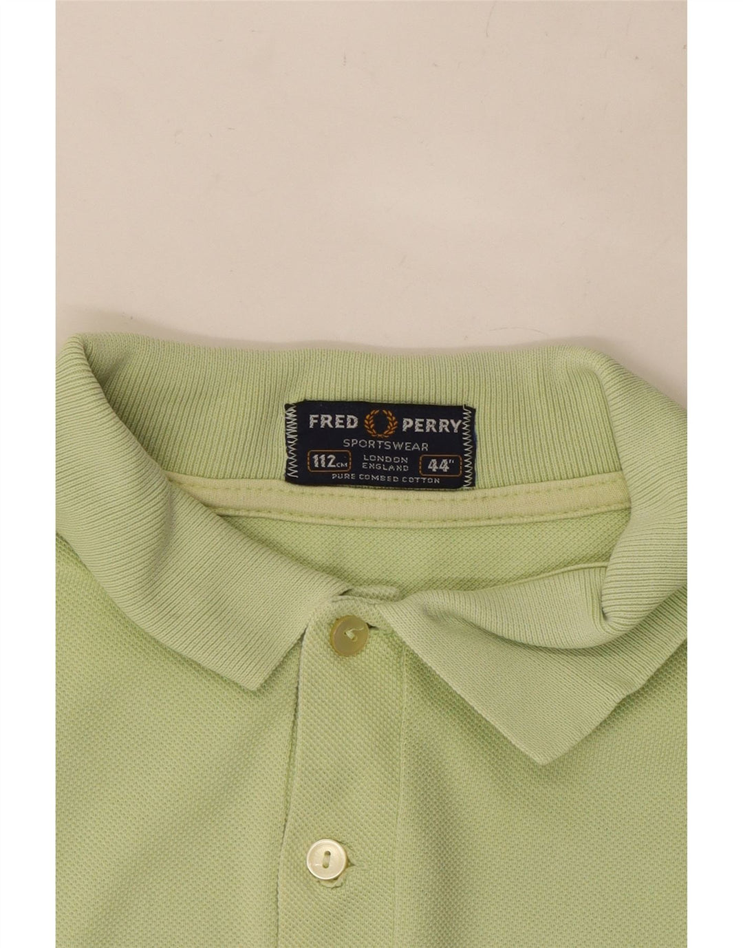 FRED PERRY Herre poloshirt Medium Grøn