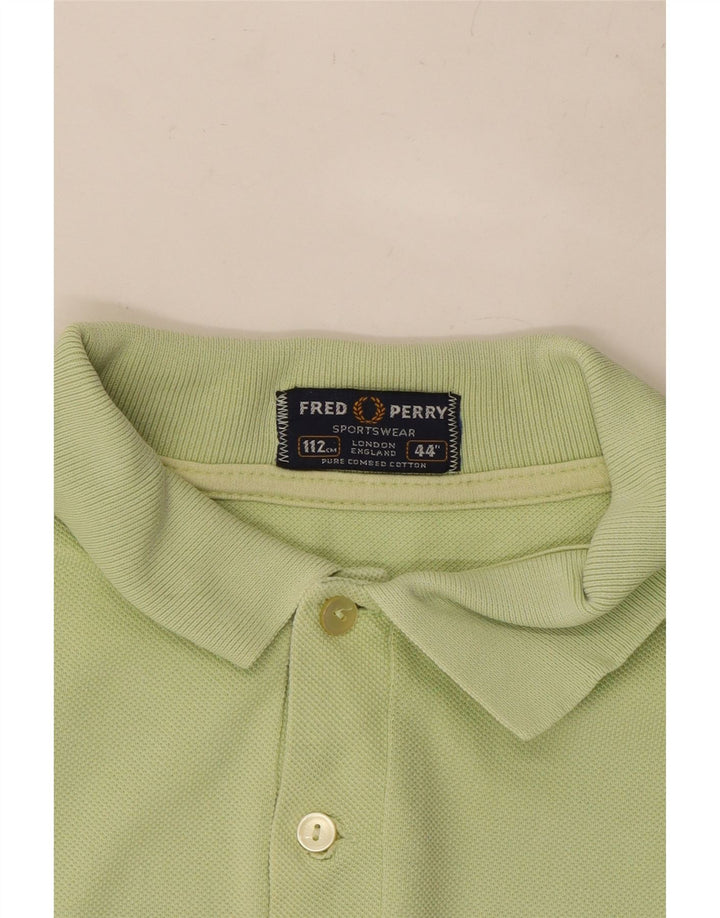 FRED PERRY Herre poloshirt Medium Grøn