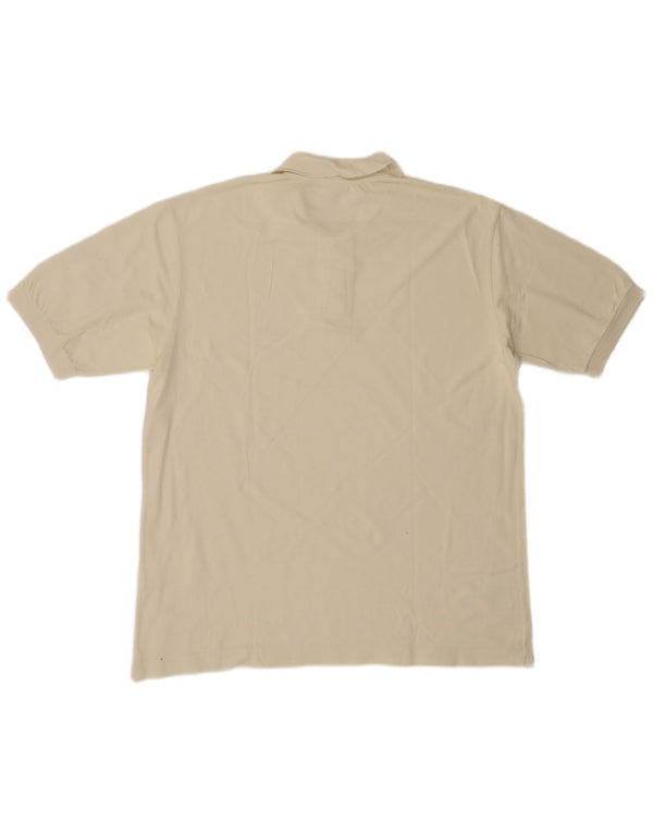 Diadora herre poloshirt XL beige bomuld