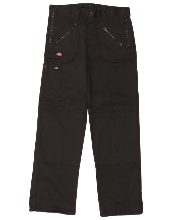 Dickies Straight Cargo bukser til mænd W32 L31 Sort polyester