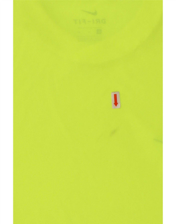 Nike Herre Dri Fit T-Shirt Top XL Grøn Polyester
