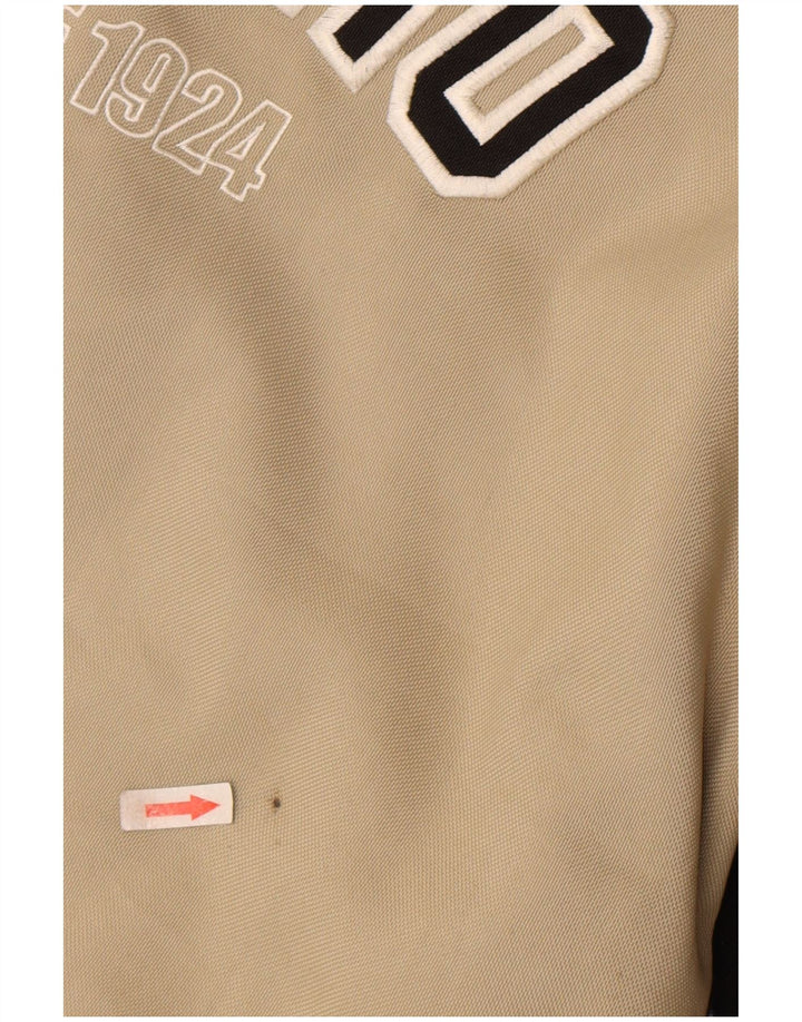 Umbro Dame Windbreaker Jacket UK 44 2XL Beige Colourblock Nylon