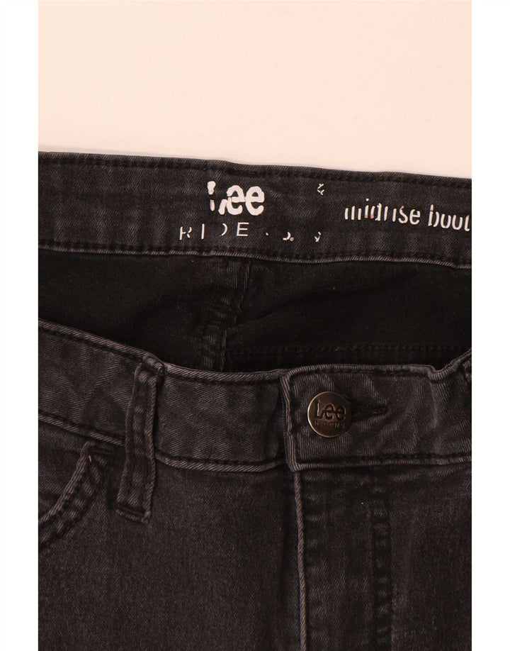 Lee Womens Riders Mid Rise Bootcut Jeans W32 L31 Grå