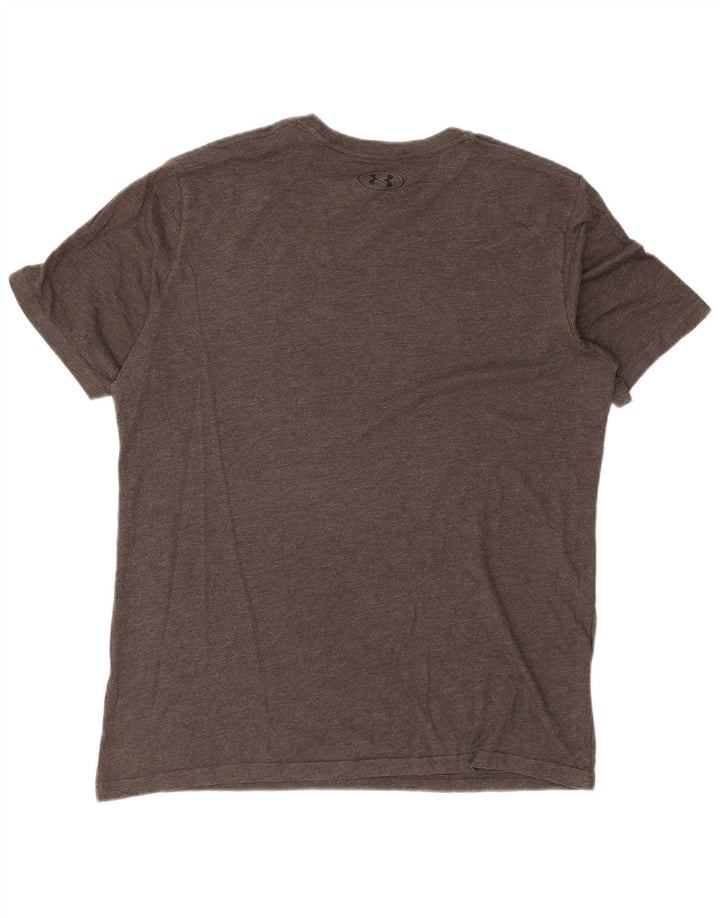 Under Armour Herre grafisk T-shirt Top mellemgrå