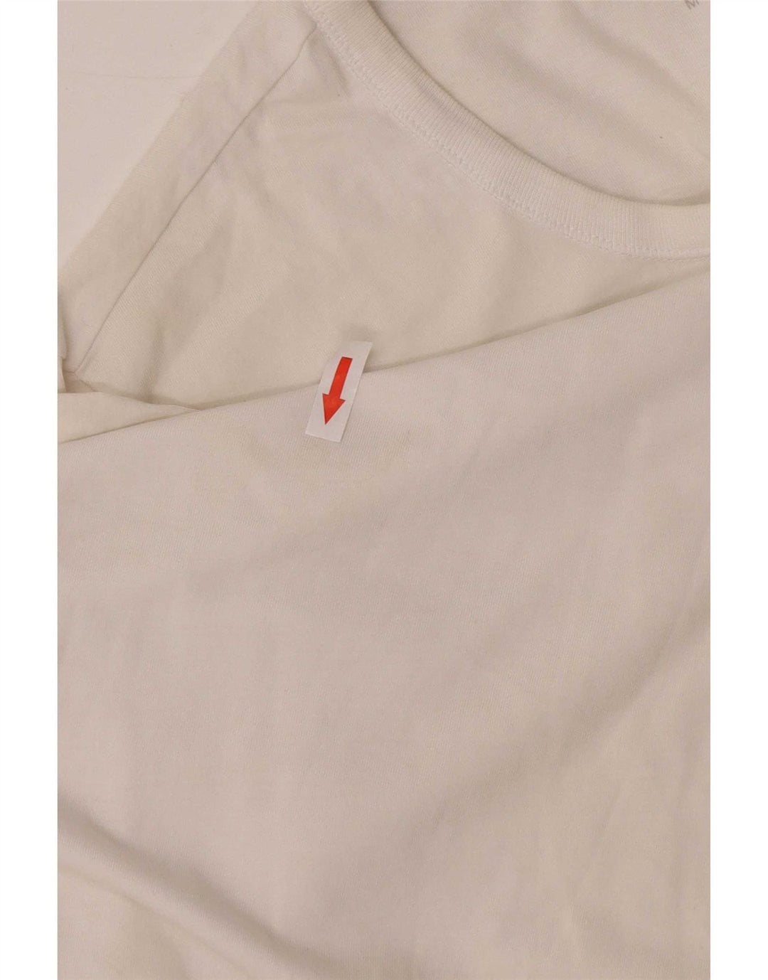 Hugo Boss Herre T-Shirt Top Lille Hvid Bomuld