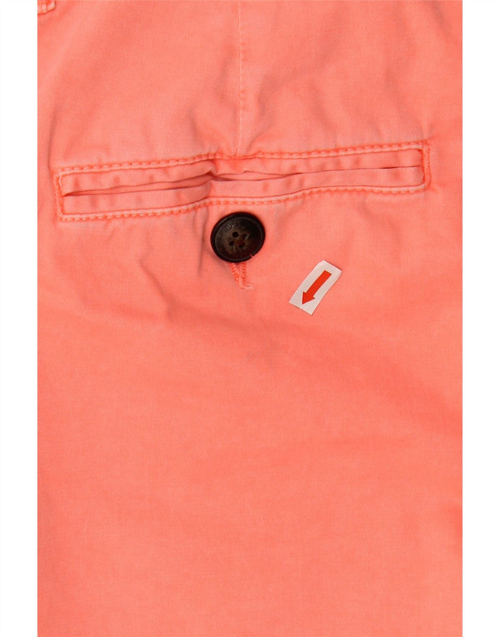 SUPERDRY Womens Chino Shorts XL W36 Pink Cotton