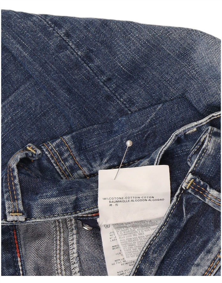 Replay Dame Janice Bootcut Jeans W27 L34 Blå Bomuld