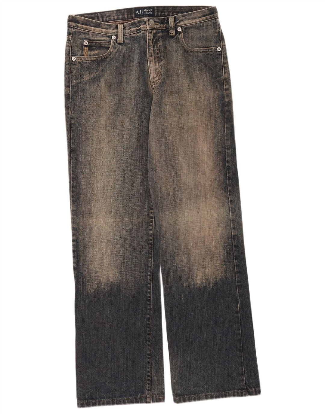 Armani løse jeans til kvinder W28 L30 blå bomuld