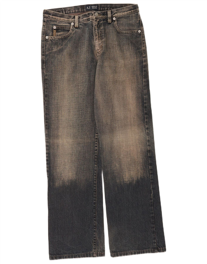Armani løse jeans til kvinder W28 L30 blå bomuld