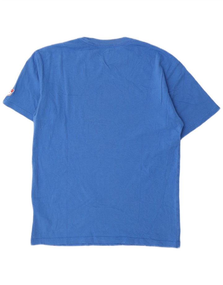 Nike grafisk t-shirt top til mænd, lille blå bomuld