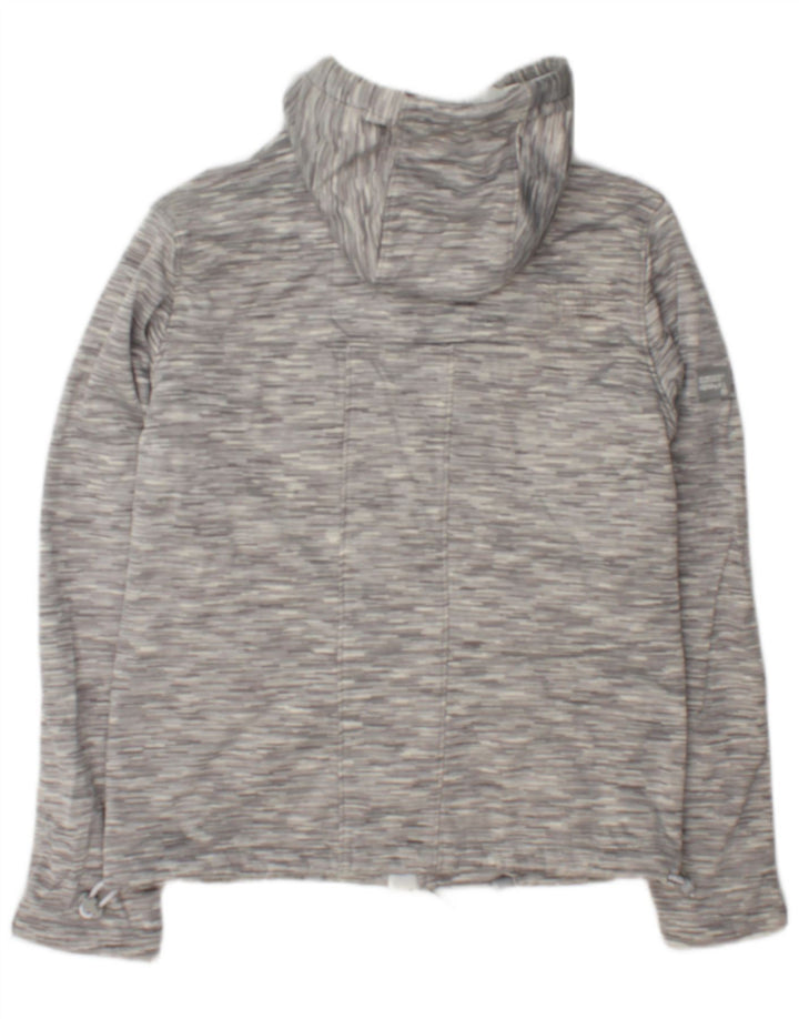 Superdry Herre Windtrekker Windbreaker Jacket UK 38 Medium Grey Flecked