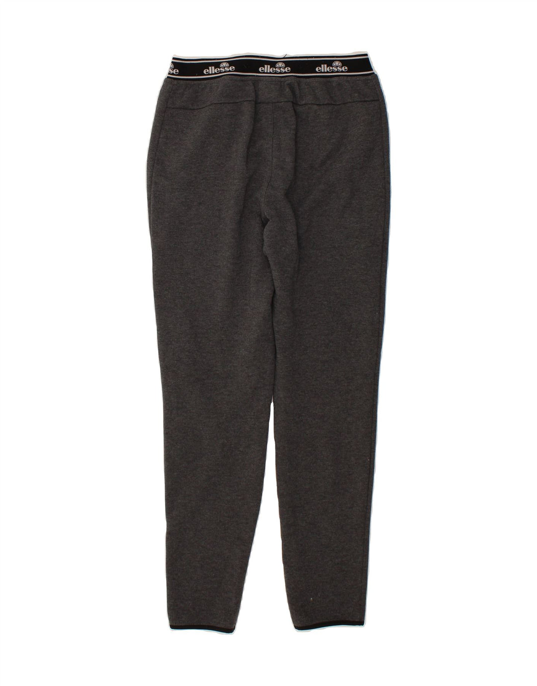 ELLESSE Womens Graphic Tracksuit Trousers UK 10 Small Grey Polyester Vintage Ellesse and Second-Hand Ellesse from Messina Hembry 