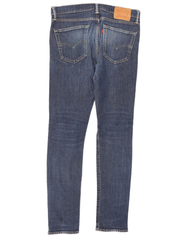 Levi's Herre 519 Skinny Jeans W33 L32 Blå Bomuld