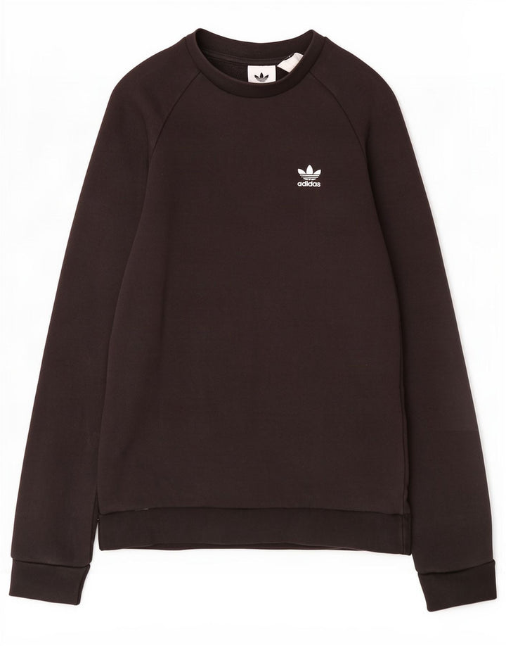 Adidas Sweatshirt til mænd, lille sort bomuld