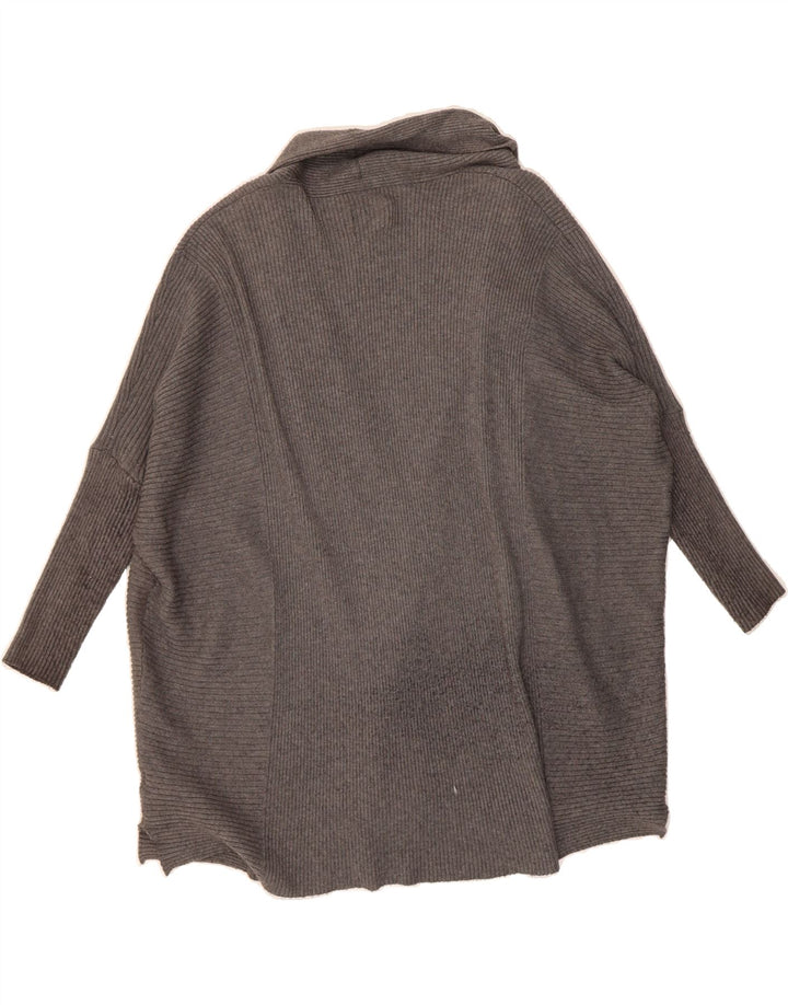 ZARA Womens Oversized Batwing Open Cardigan Sweater UK 10 Small Grey Vintage Zara and Second-Hand Zara from Messina Hembry 
