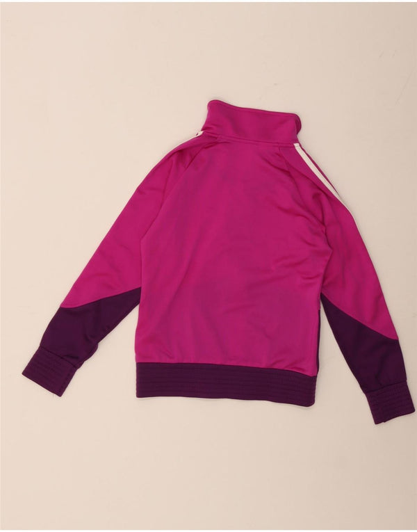 Adidas Pige Træningsdragt Topjakke 11-12 År Pink Colourblock Sports