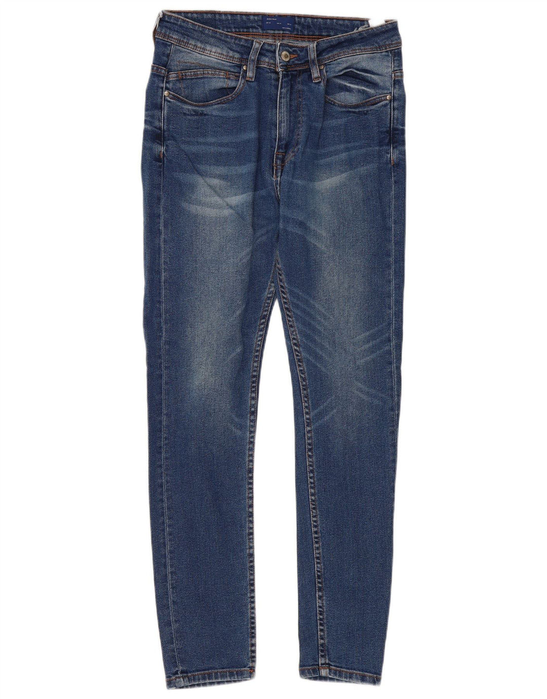 Zara Herre Skinny Jeans EU 40 Medium W31 L30 Blå