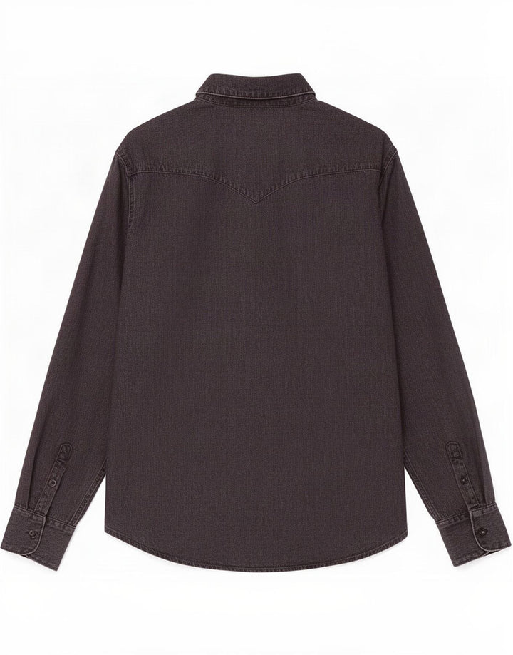 Levi's herreskjorte medium sort bomuld