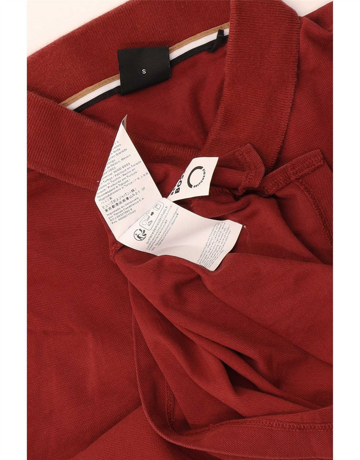 HUGO BOSS Poloshirt til mænd Lille brun bomuld