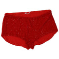 ZARA Womens Hot Pants XL W36 Red