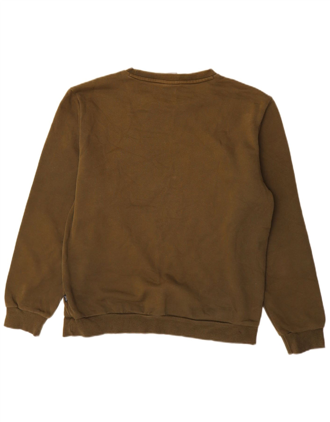 Puma Herre Grafisk Sweatshirt Jumper Medium Khaki Bomuld