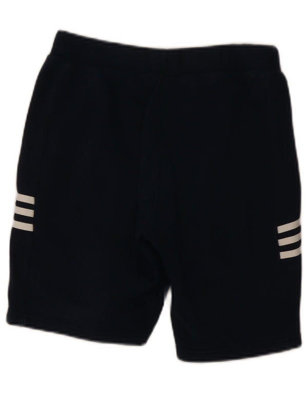 Adidas drenge grafiske sportsshorts 11-12 år marineblå bomuld