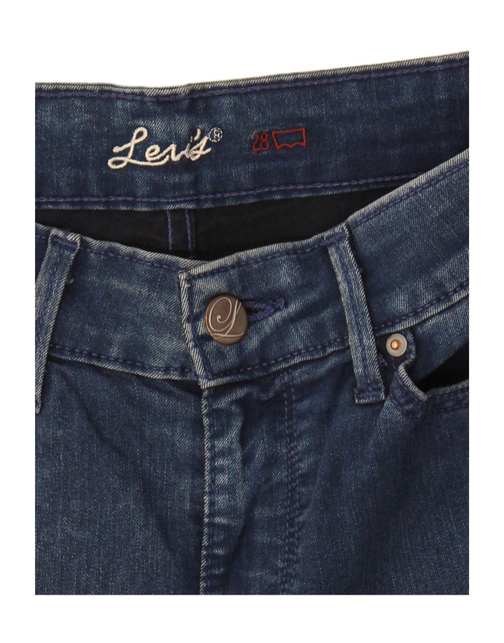 LEVI'S Womens Skinny Jeans W28 L28 Navy Blue Vintage Levi's and Second-Hand Levi's from Messina Hembry 