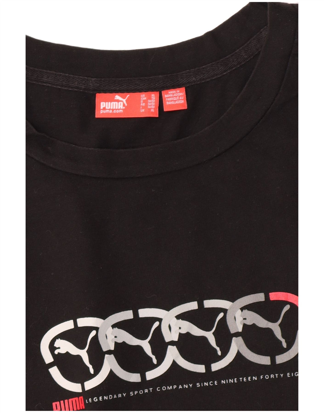 Puma Herre Grafisk Vest Top XL Sort