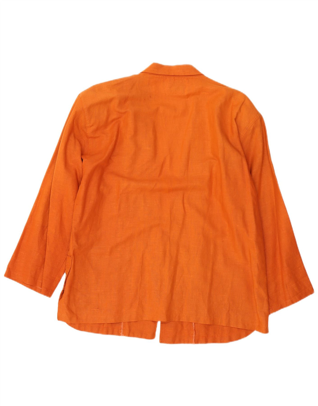 Vintage dame 1-knaps blazerjakke UK 18 XL Orange