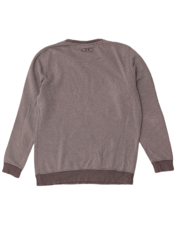 Under Armour Herre Sweatshirt Jumper Medium Grey Pinstripe