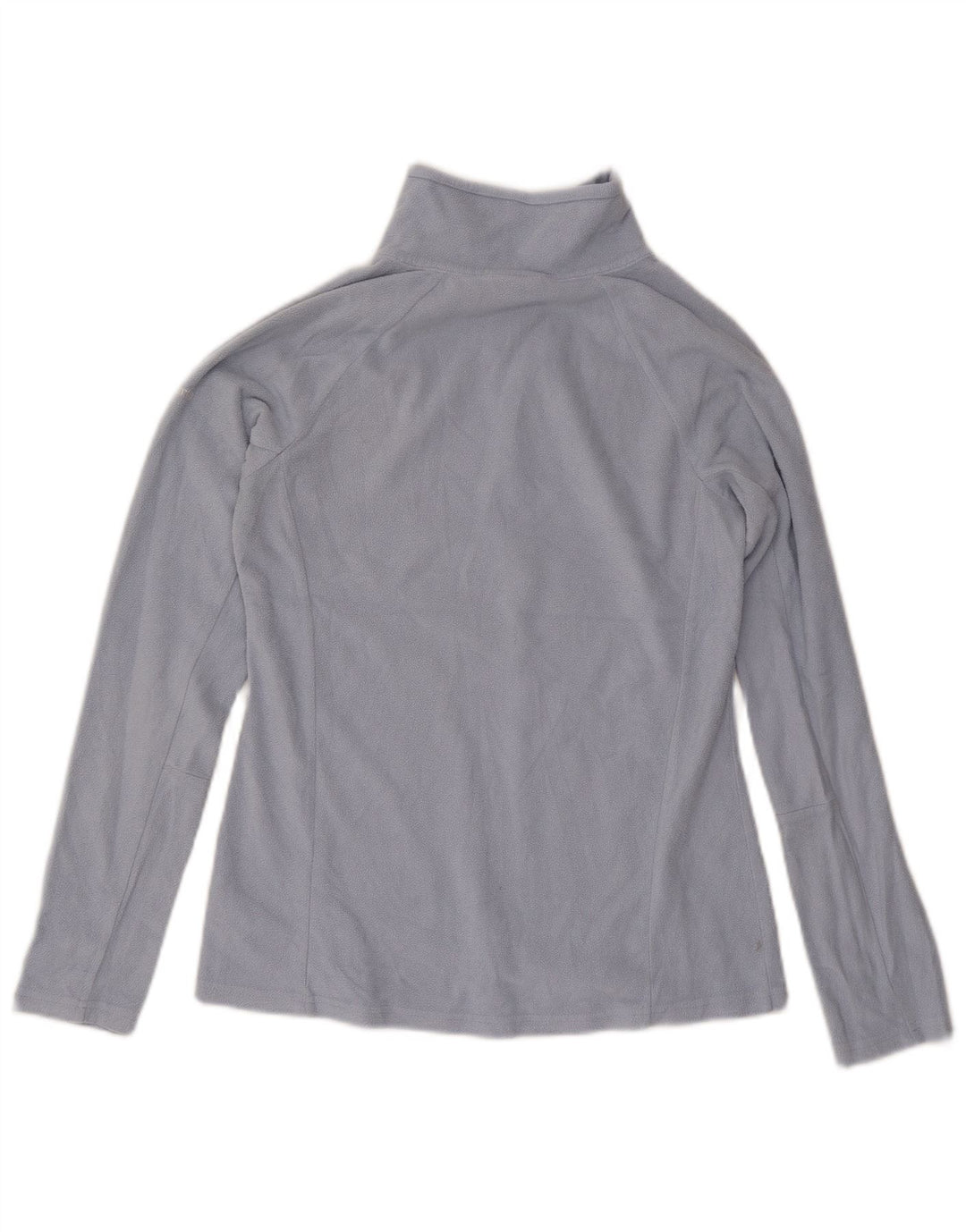 Columbia Dame lynlås-hals Fleece Jumper UK 10 Lille blå polyester