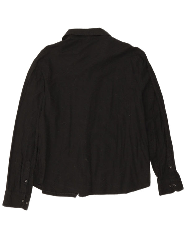 Reiss herreskjorte 2XL sort bomuld