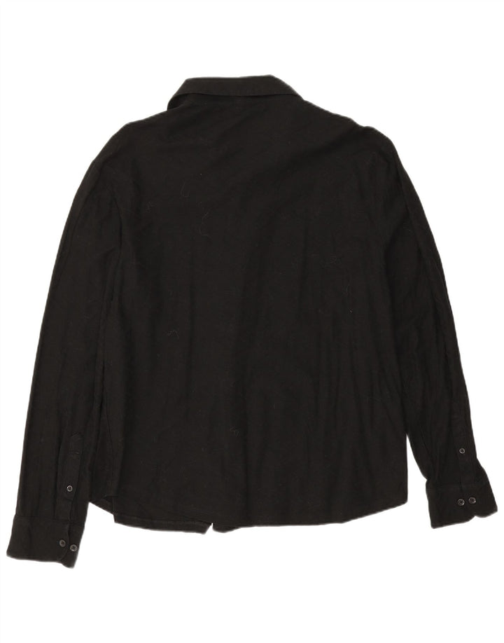 Reiss herreskjorte 2XL sort bomuld