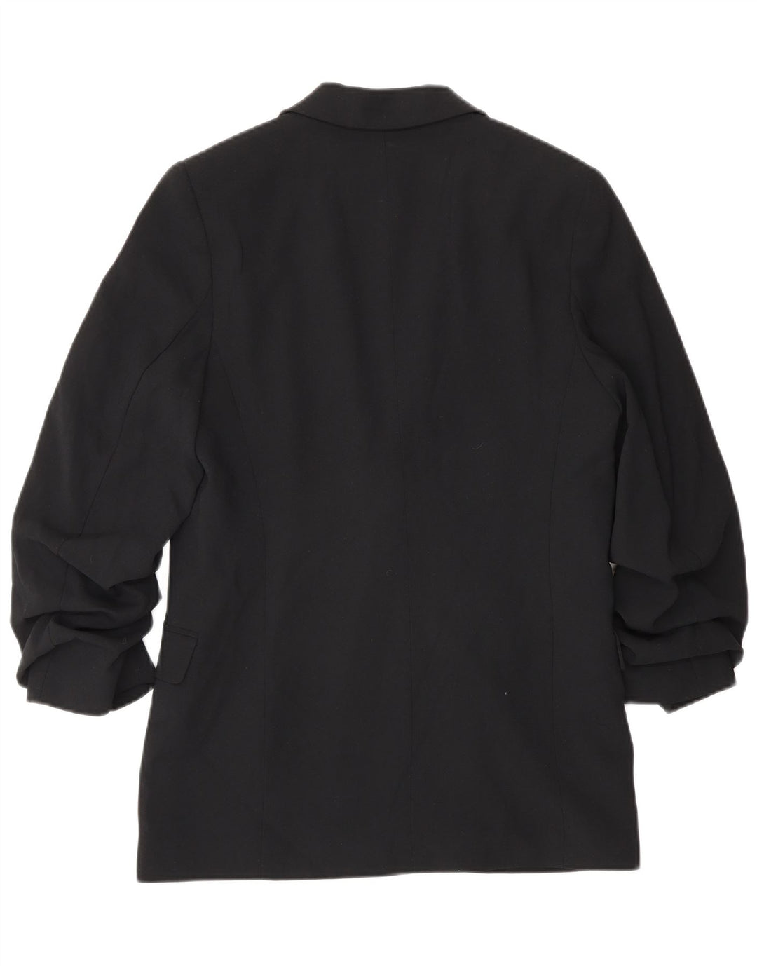 Marks & Spencer Dame 3/4 ærmet åben blazerjakke UK 8 Small Black