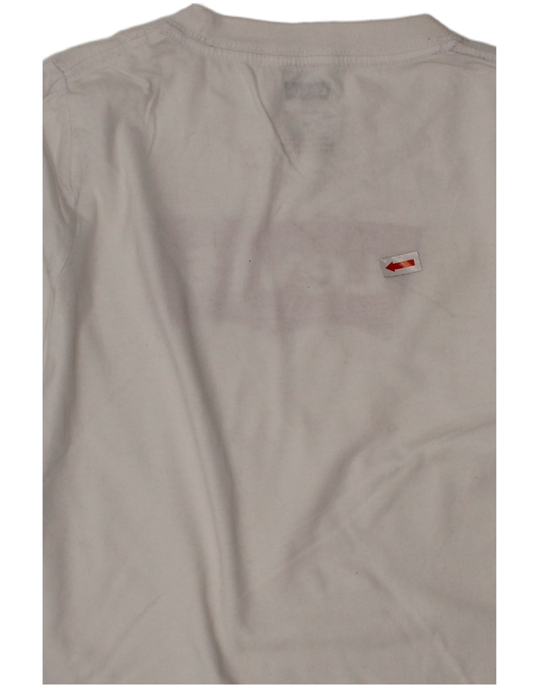 LEVI'S Boys Graphic Top Long Sleeve 3-4 Years White Cotton