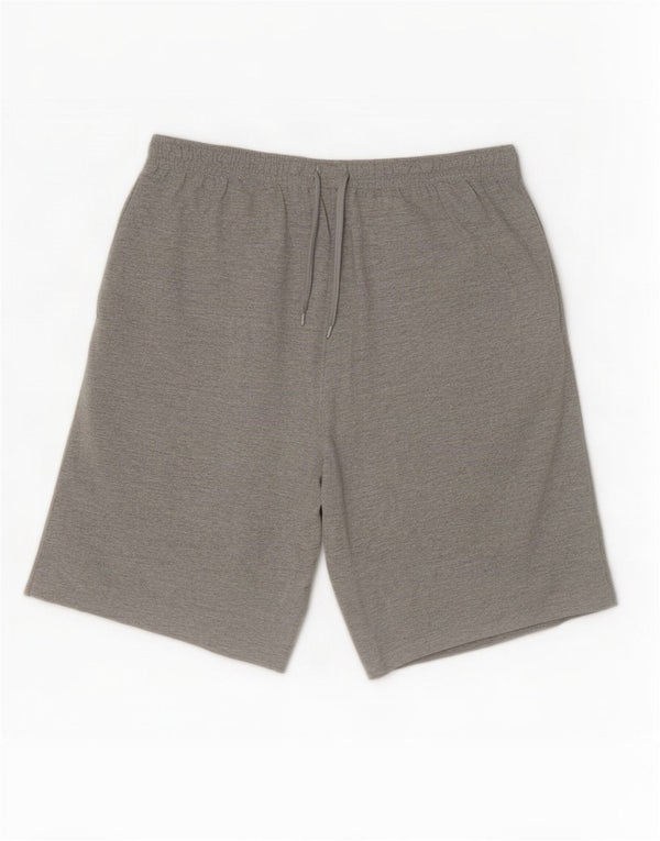 Champion Herre Sportshorts XL Grå Flecked Bomuld