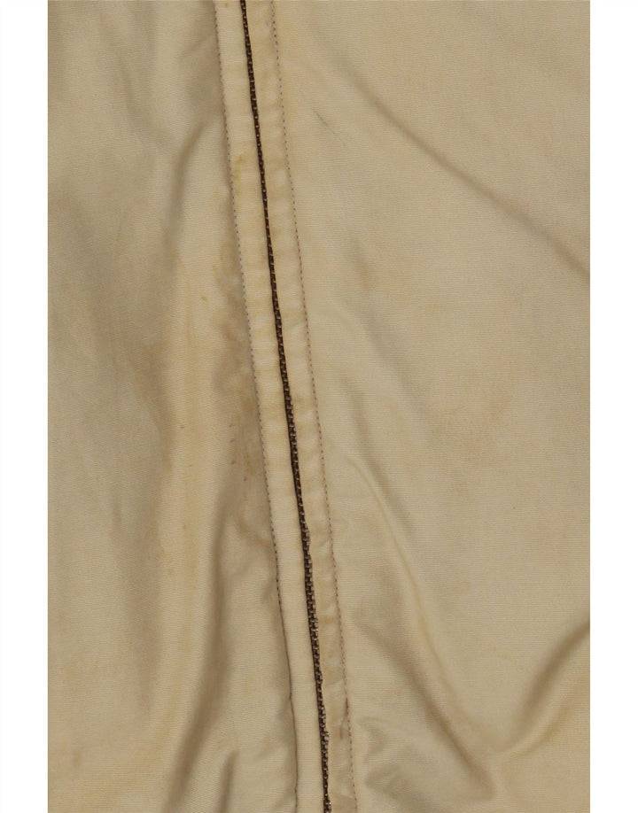 Woolrich Dame Polstret Jakke UK 14 Medium Beige Bomuld