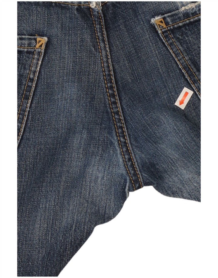 Dsquared Dame Distressed Slim Jeans IT 46 Large W32 L29 Blå Bomuld