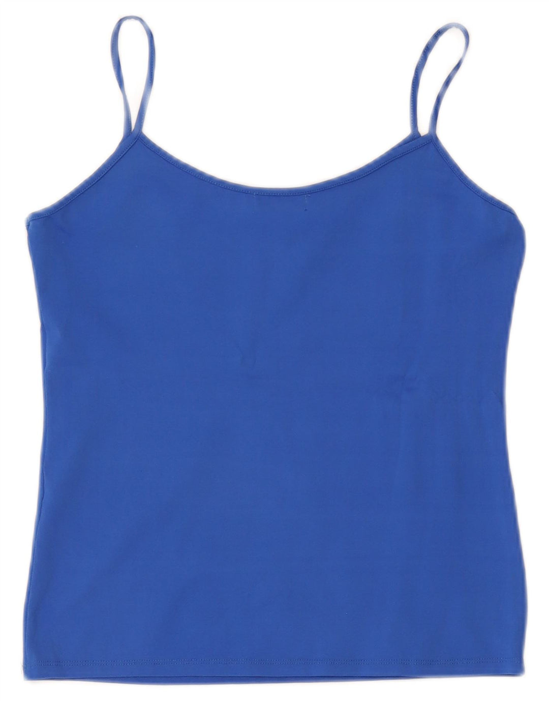 Zara Dame Crop Cami Top UK 14 Large Blue