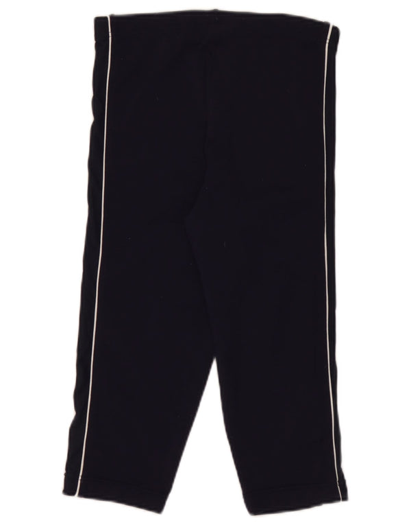Puma Dame Capri Leggings UK 10 Small Navy Blue Nylon